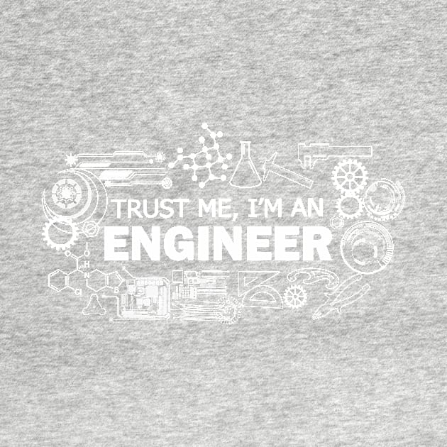 Funny gifts for engineers Trust Me Im an Engineer by AwesomePrintableArt